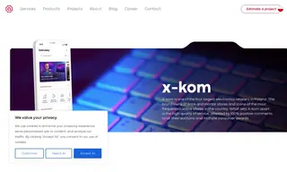 Preview of the x-kom Case Study
