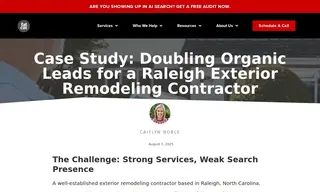 Preview of the Raleigh Exterior Remodeling Contractor Case Study