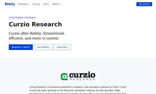 Preview of the Curzio Research Case Study