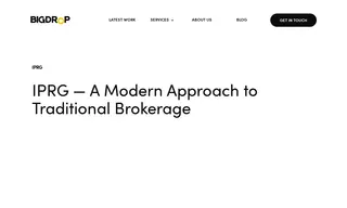 Preview of the IPRG Case Study