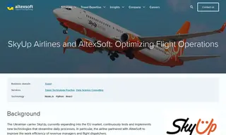 Preview of the SkyUp Airlines Case Study