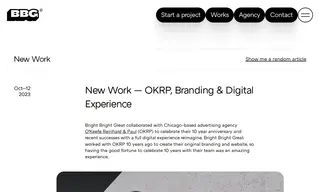 Preview of the O'Keefe Reinhard & Paul Case Study