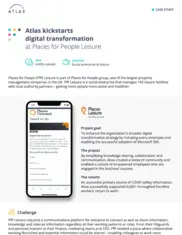 Preview of the Places Leisure Case Study