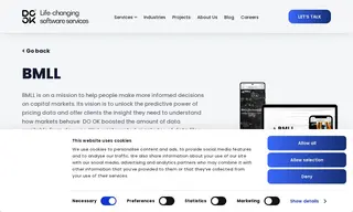 Preview of the BMLL Technologies Ltd Case Study
