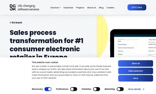 Preview of the #1 European Consumer Electronics Retailer Case Study