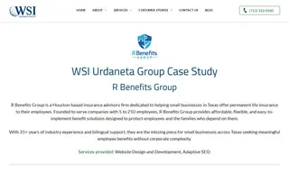 Preview of the R Benefits Group Case Study