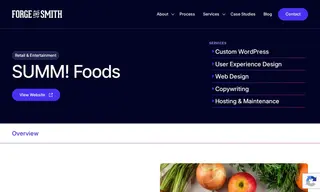 Preview of the Summ! Foods Case Study
