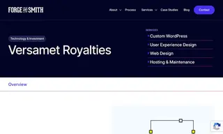 Preview of the Versamet Royalties Case Study