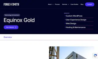 Preview of the Equinox Gold Case Study