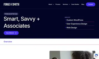 Preview of the Smart, Savvy + Associates Case Study