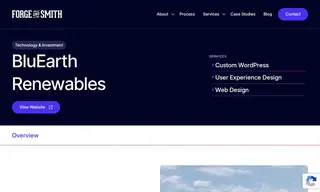 Preview of the Bluearth Renewables Case Study