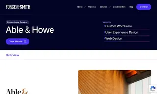 Preview of the Able & Howe Case Study