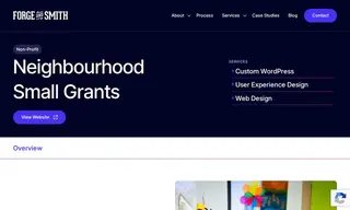 Preview of the Neighbourhood Small Grants Case Study