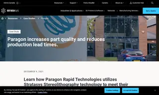 Preview of the Paragon Rapid Technologies Limited Case Study