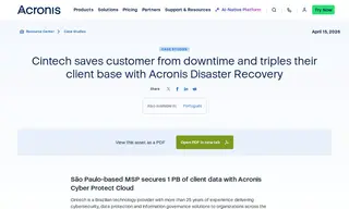 Preview of the Cintech Case Study