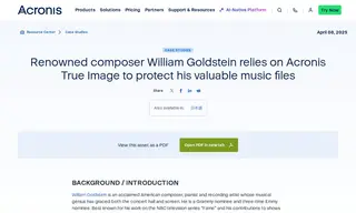 Preview of the William Goldstein Case Study
