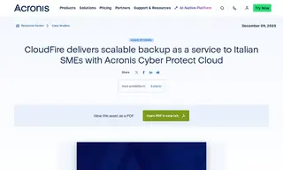 Preview of the CloudFire Case Study