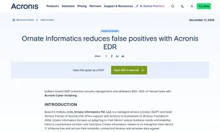 Preview of the Ornate Case Study