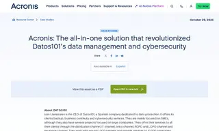 Preview of the Datos101 Case Study