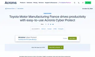 Preview of the Toyota Motor Manufacturing France Case Study