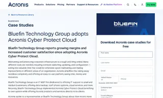 Preview of the Bluefin Technology Group Case Study
