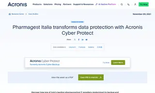 Preview of the Pharmagest Italia Case Study