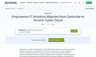 Preview of the Empowered IT Solutions Case Study