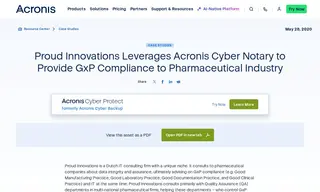 Preview of the Proud Innovations Case Study