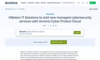Preview of the VMotion IT Solutions Case Study