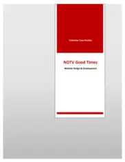 Preview of the NDTV Good Times Case Study