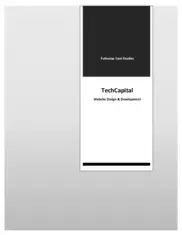 Preview of the TechCapital Case Study