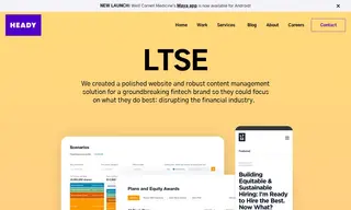 Preview of the Long Term Stock Exchange (ltse) Case Study