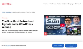 Preview of the The Sun Case Study
