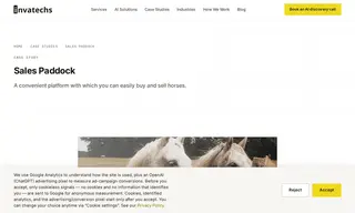 Preview of the Sales Paddock Case Study
