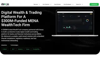 Preview of the $300M-funded MENA WealthTech Firm Case Study