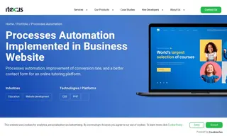 Preview of the Online Tutoring Platform Case Study
