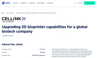 Preview of the Cellink Case Study
