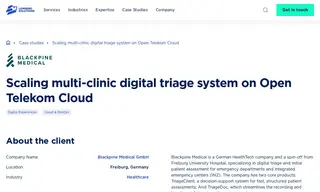 Preview of the Blackpine Medical GmbH Case Study