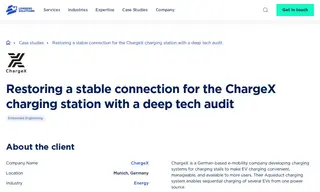 Preview of the ChargeX Case Study