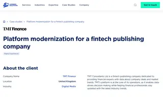 Preview of the TMT Finance Case Study