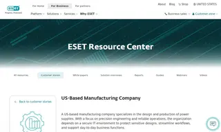 Preview of the US-Based Manufacturing Company Case Study