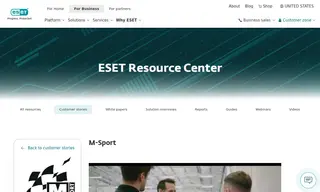 Preview of the M-Sport Case Study