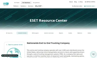 Preview of the Nationwide End-to-End Trucking Company Case Study