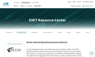 Preview of the North Central Educational Service District (ncesd) Case Study