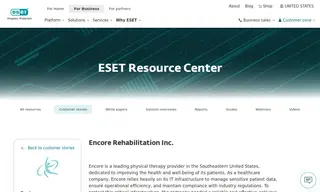 Preview of the Encore Rehabilitation Inc Case Study