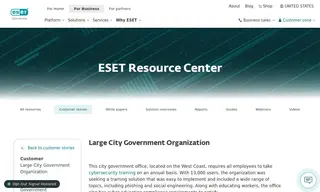 Preview of the Large City Government Organization Case Study