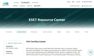 Preview of the CNY Fertility Center Case Study