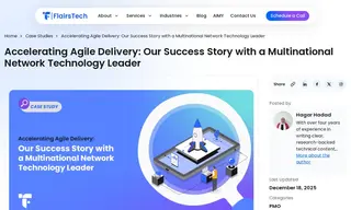 Preview of the Multinational Network Technology Leader Case Study