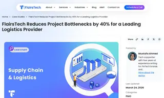 Preview of the Leading Logistics Provider Case Study