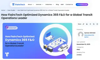 Preview of the Global Transit Operations Leader Case Study
